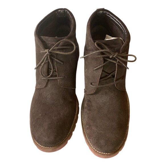 Rockport Mens Brown Suede Chukka Boots Lightweight Shock-Absorbing Sole Size 11 main image 7